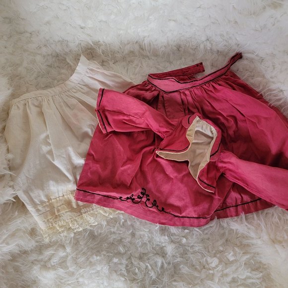 Vintage Handmade Hand Sewn Rag Doll with Custom Clothes - Picture 5 of 6